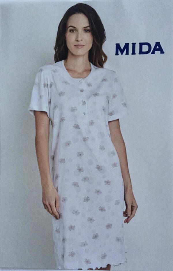 Camicia da notte cotone -Mida -