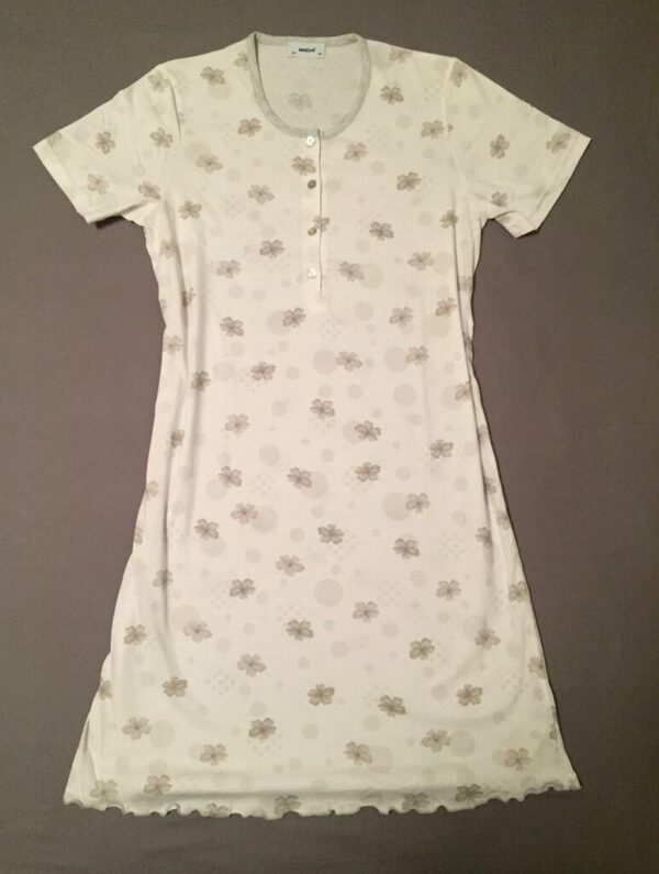 Camicia da notte cotone -Mida - - immagine 2
