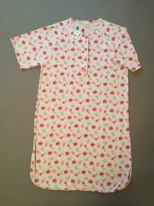 YAOMEI Camicia Da Notte Donna In Cotone Modale - Babydoll Con Spalline - Manica Corta - Taglie Forti (XL-4XL, Fino A 150kg)