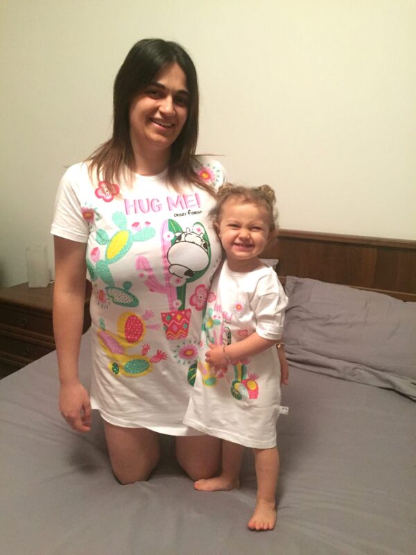 Camicia da notte bimba cotone - Crazy Farm - - immagine 2