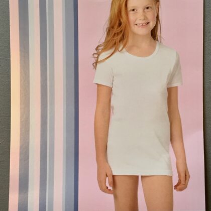 Maglia bimba cotone mezza manica – Ellepi –