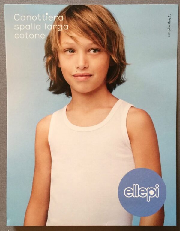 Canottiera bimbo cotone - Ellepi -