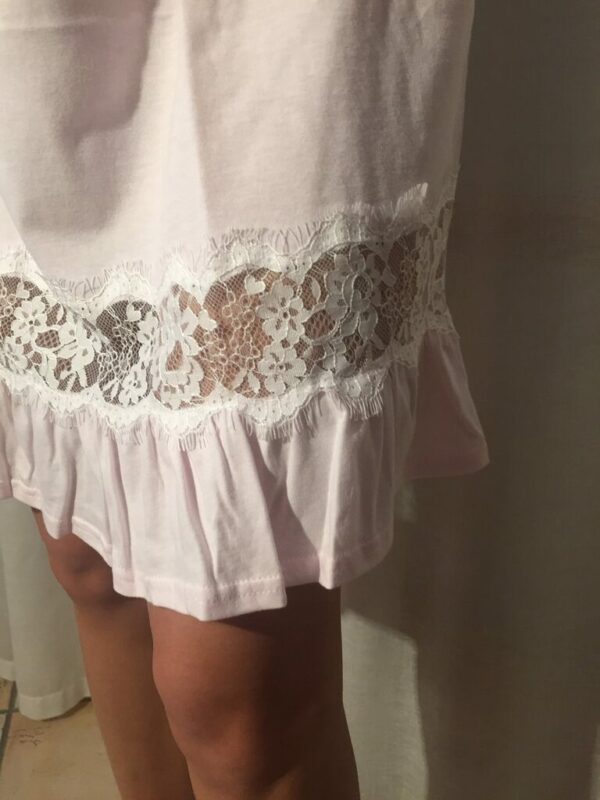 Camicia da notte cotone - Andra - - immagine 3