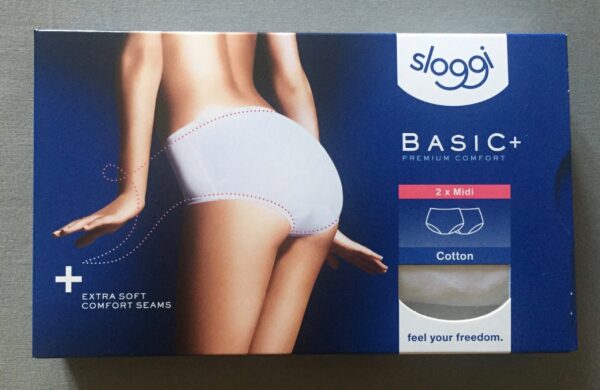Slip donna cotone Midi  confezione da 2 paia -Sloggi -