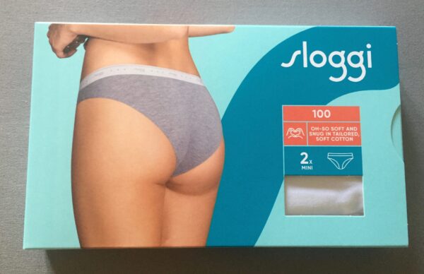 Slip donna cotone Mini 100 confezione da 2 pezzi - Sloggi -