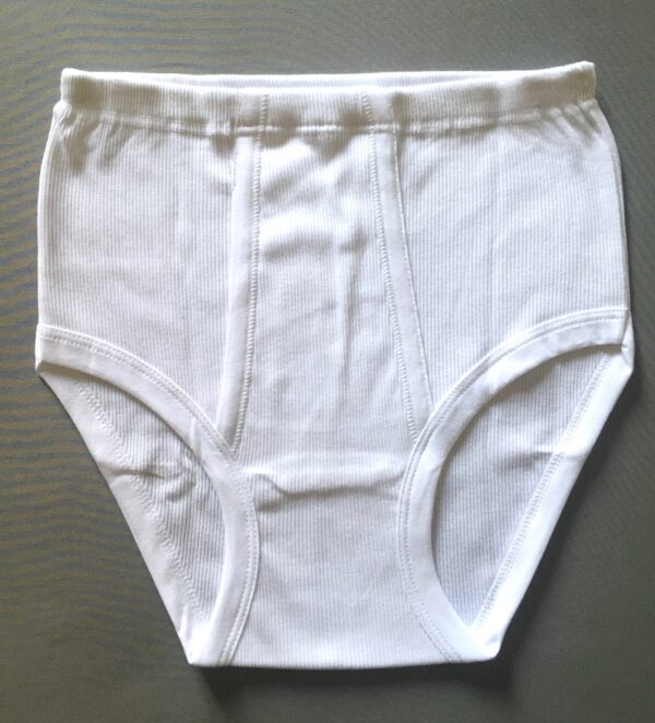 Slip uomo costina cotone con apertura - Moretta -