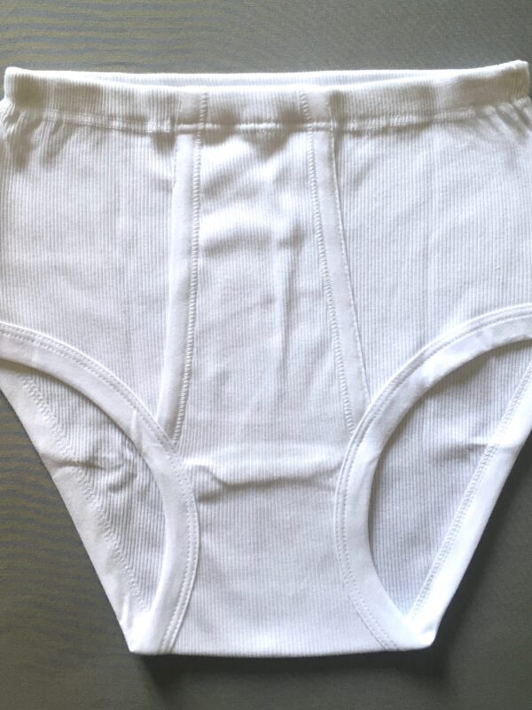 Slip uomo costina cotone con apertura - Moretta -