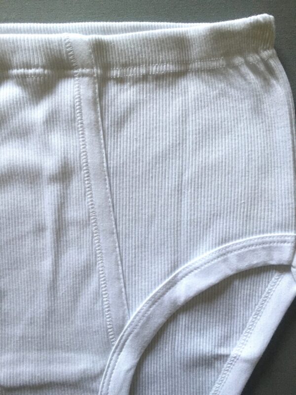 Slip uomo costina cotone con apertura - Moretta - - immagine 4