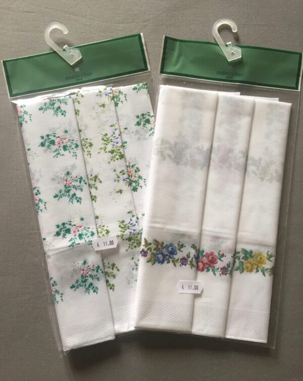 Fazzoletti donna cotone confezione da 3 pezzi - Matticchio -