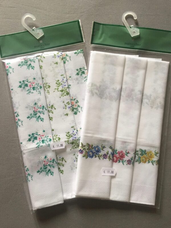Fazzoletti donna cotone confezione da 3 pezzi - Matticchio -